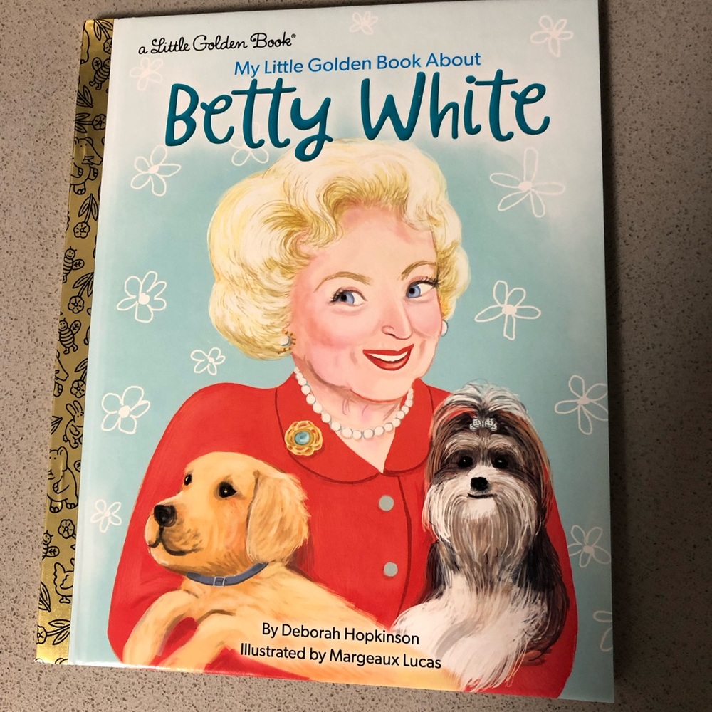 Little golden book Betty White - NEW